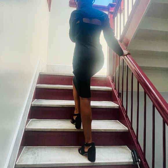 Rebdolls Black Cocktail Dress Set - Picture 2 of 3